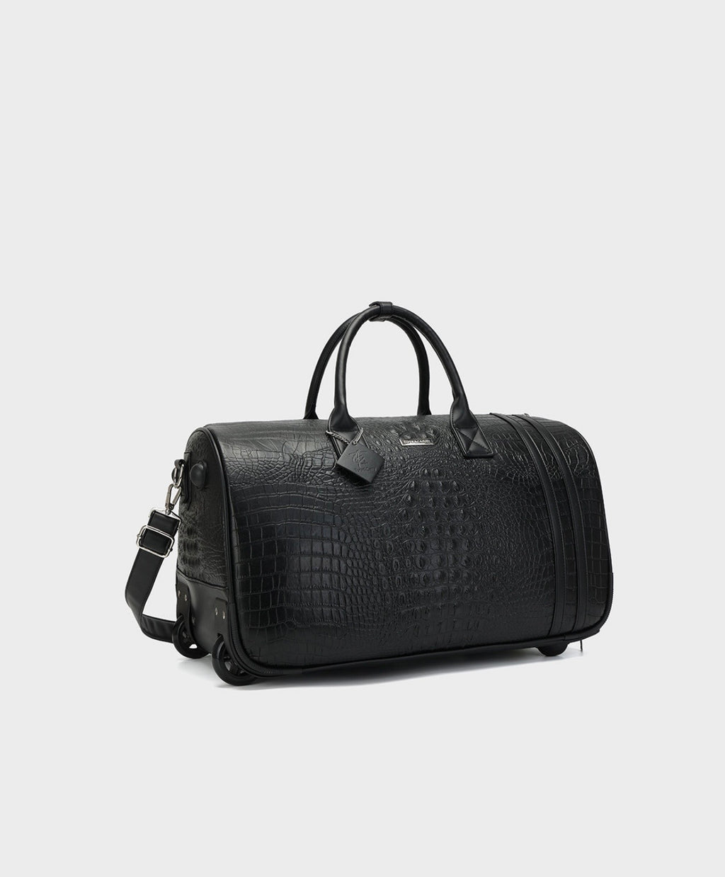 TOTE&CARRY Luxury Travel Rolling Duffel Bag